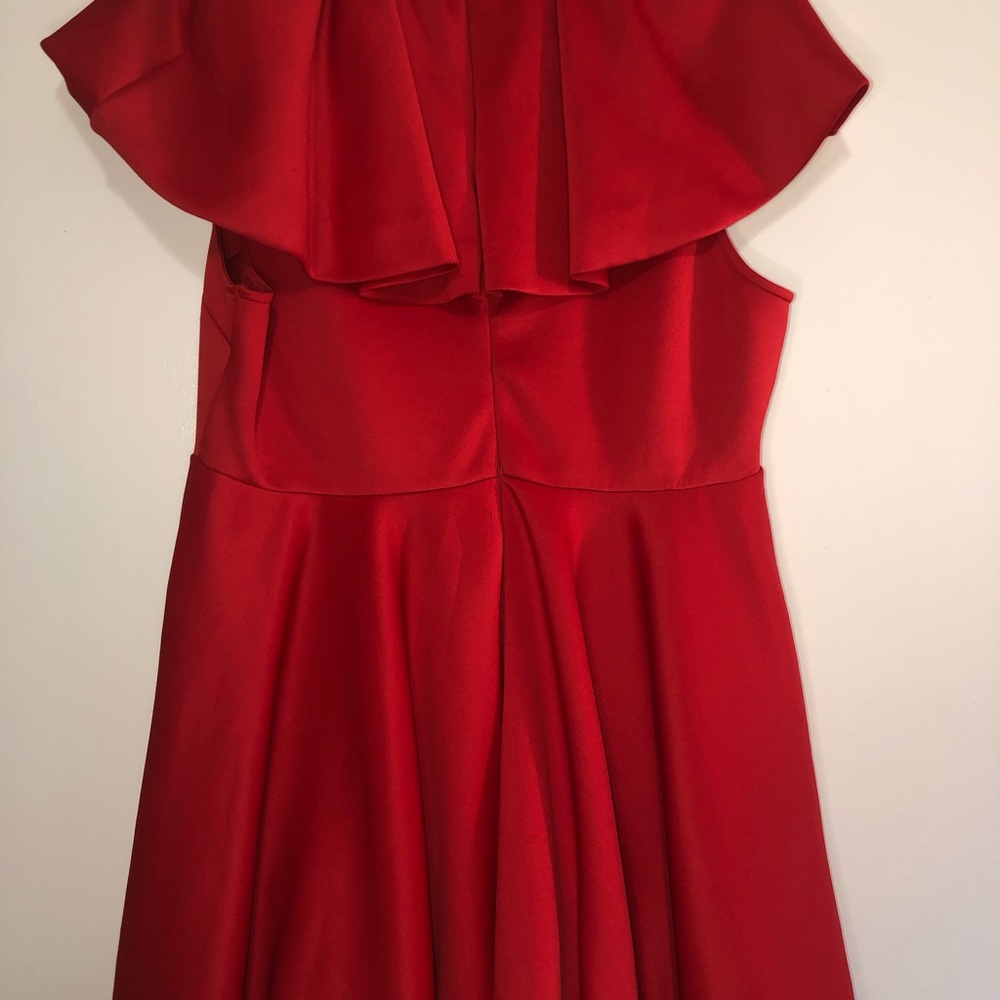Red dress pulp fitted dress 2xl